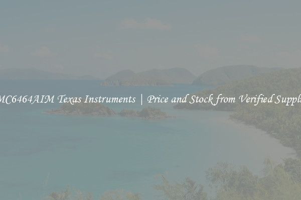 LMC6464AIM Texas Instruments | Price and Stock from Verified Suppliers