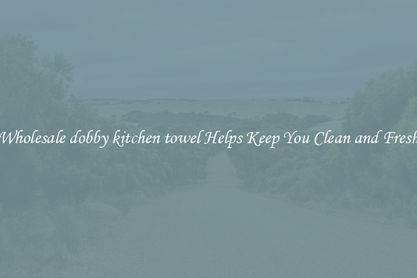 Wholesale dobby kitchen towel Helps Keep You Clean and Fresh