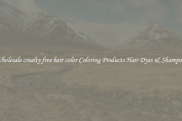Wholesale cruelty free hair color Coloring Products Hair Dyes & Shampoos